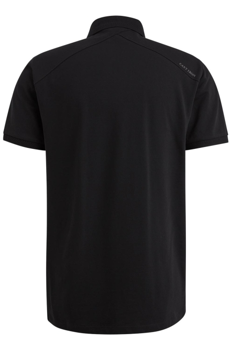 Cast Iron short sleeve polo fine pique essen
